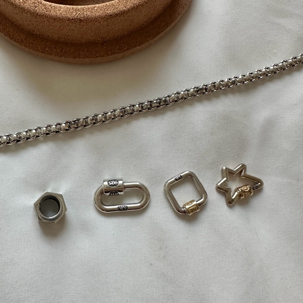 Maria Aron SET 6 Gold + Sterling - Picture 4 of 10